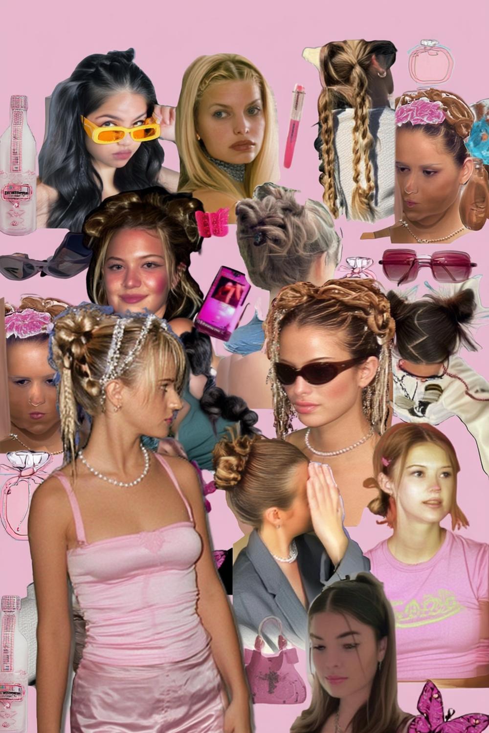 Lockige Hochsteckfrisur