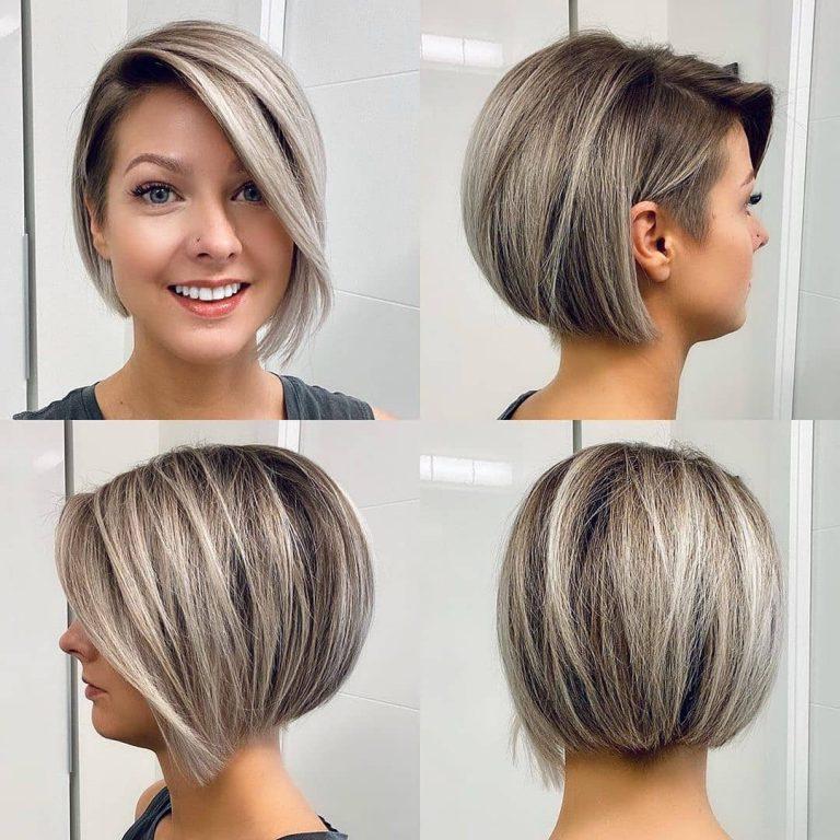 Asymmetrischer kurzer Bob Trend