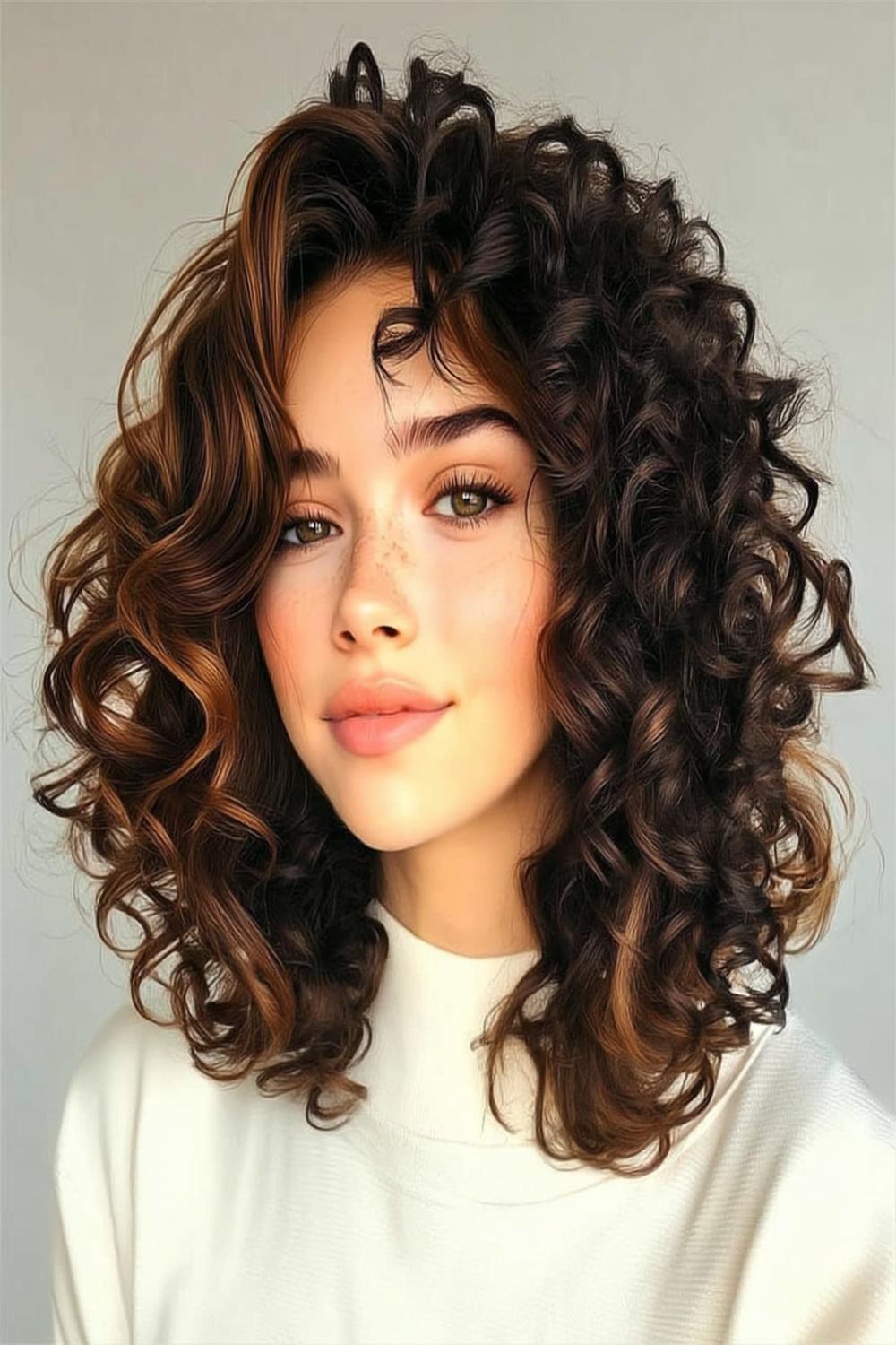 Kurze Locken mit Persönlichkeit