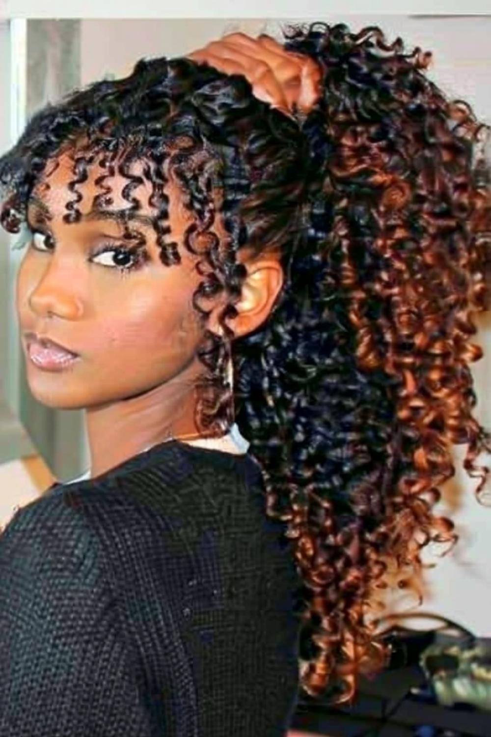 Lockiger Dutt zum Nachmachen