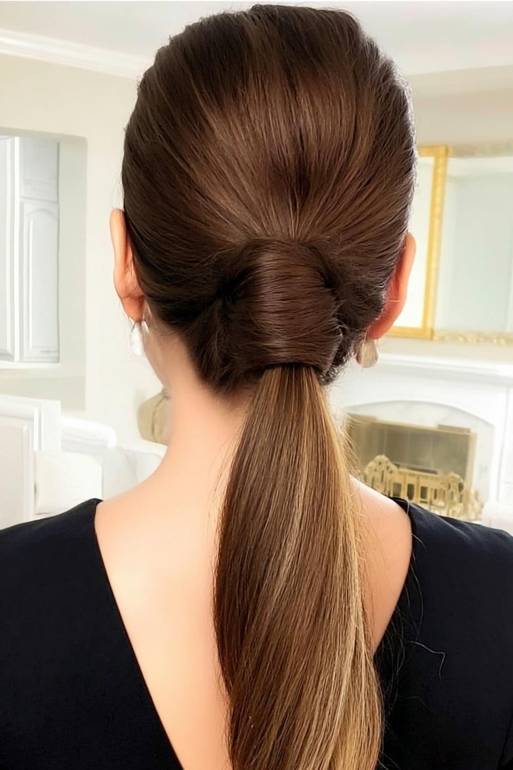 Lockige Hochsteckung Traum