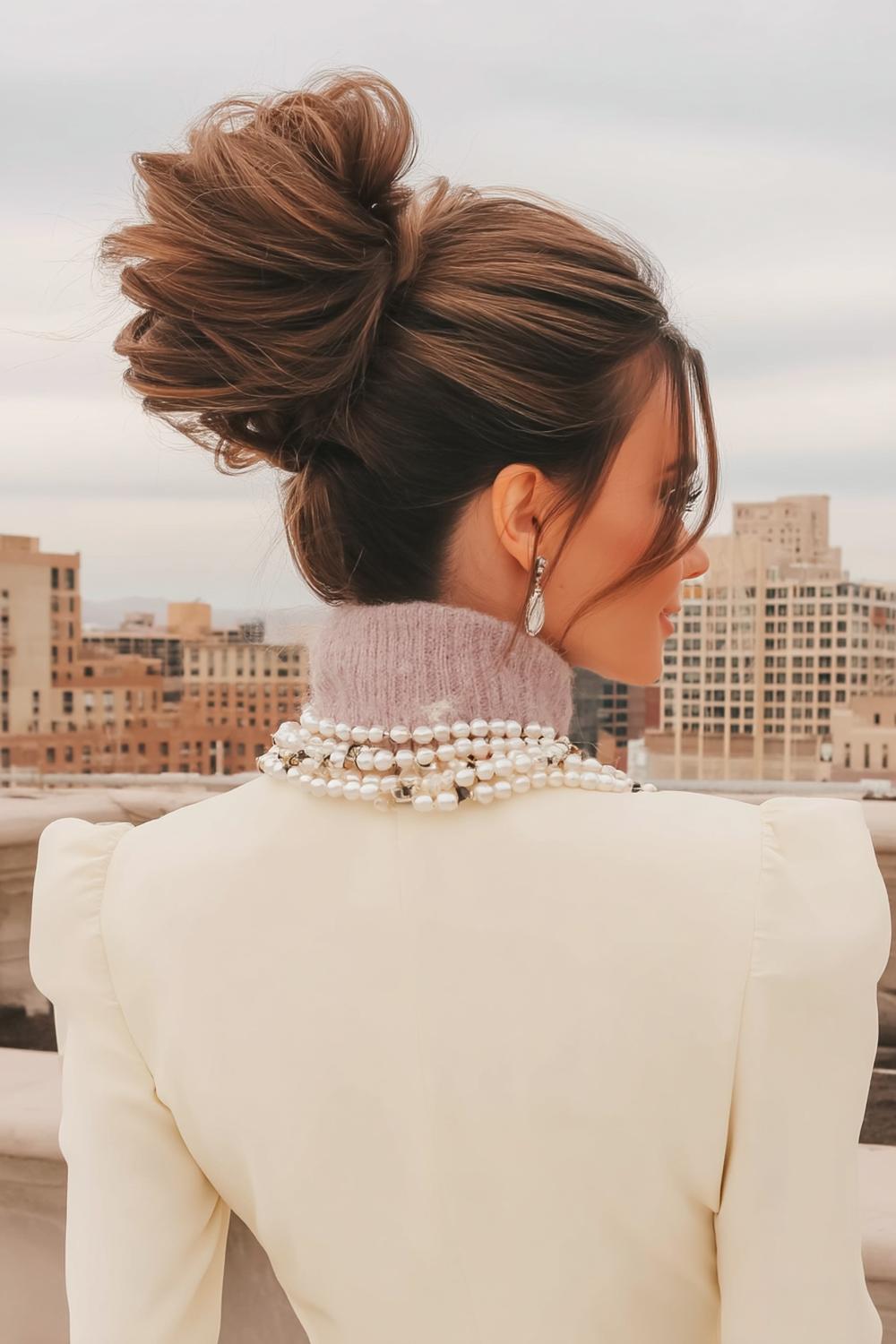 Voluminöse Locken Pracht