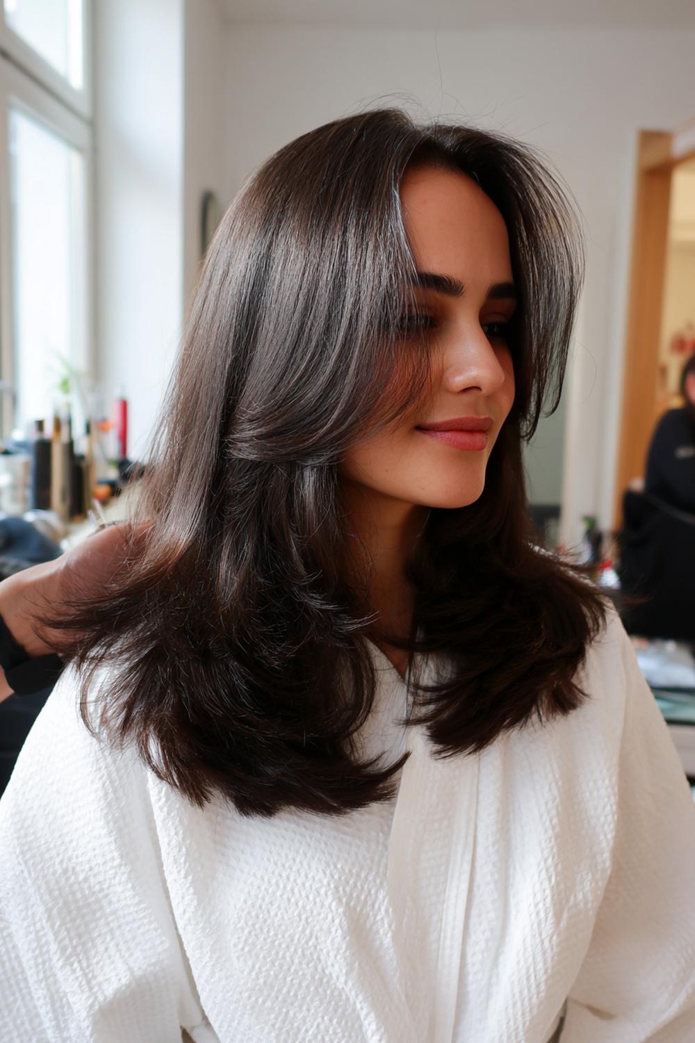 Federschnitt Frisur - 38 Feminine Styles Mit Schwung