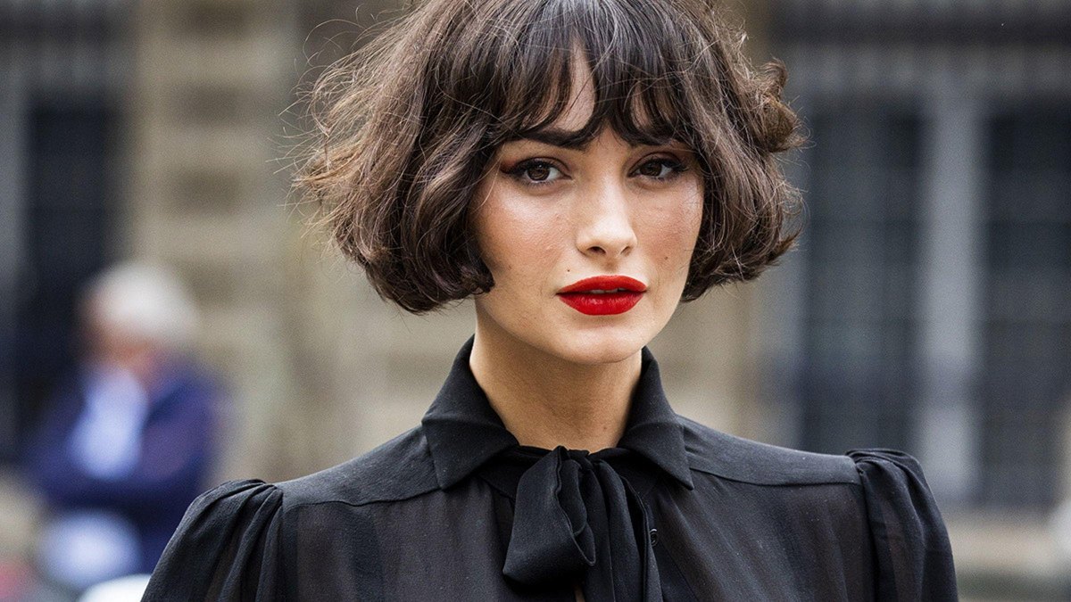 Eleganter französischer Bob Look