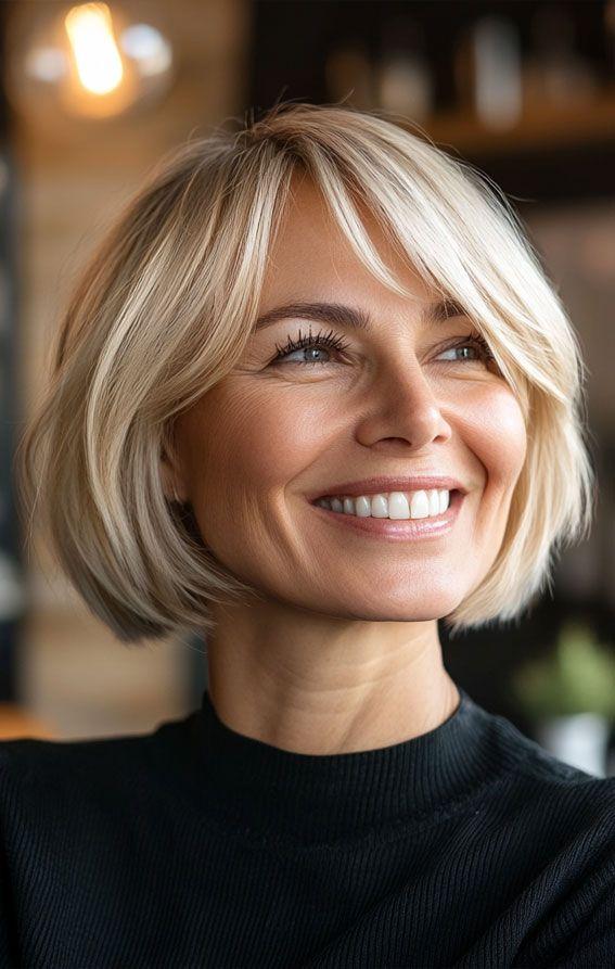 Blonder Bob ab 50