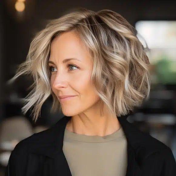 Bob mit Beach Waves