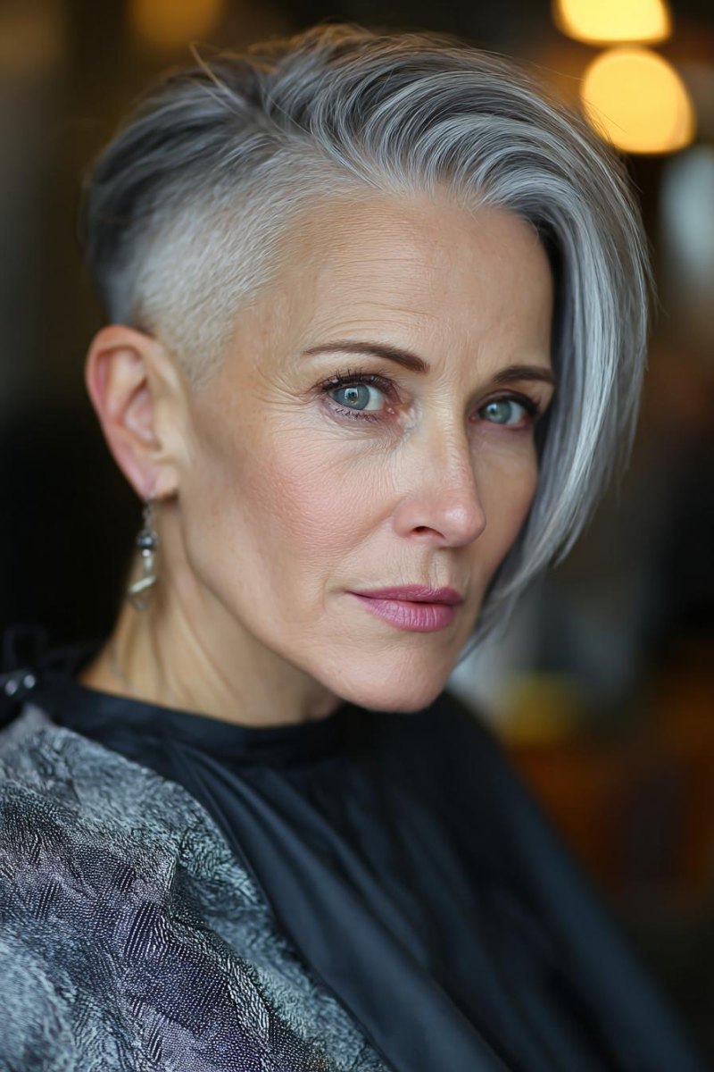 Bob mit leichtem Undercut