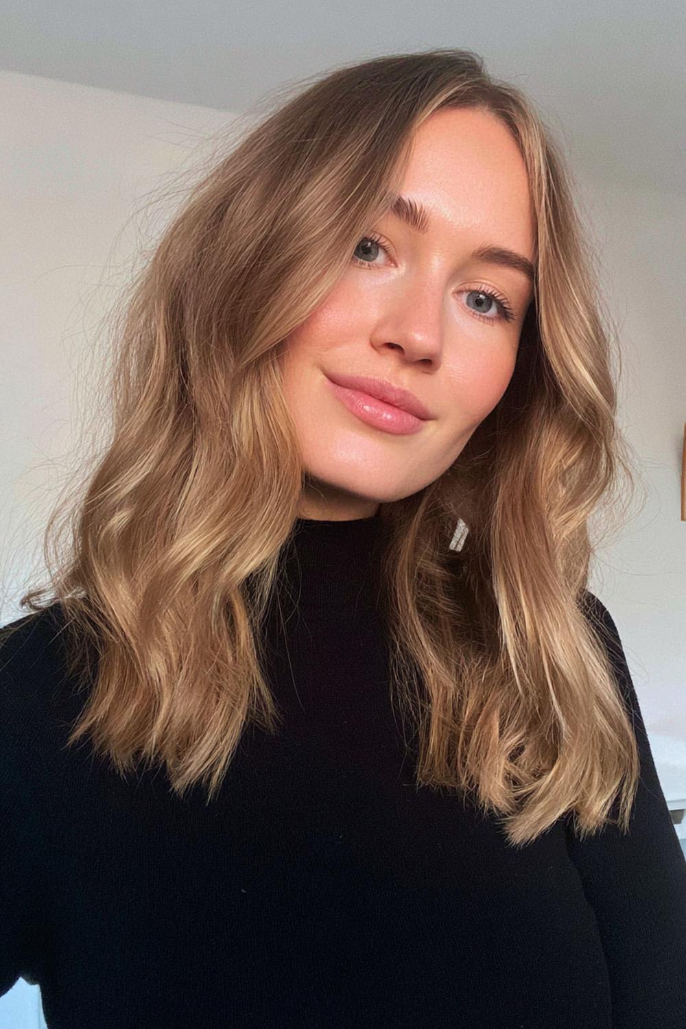 2. Frische Haar Ideen 2026: Soft Layer Lob mit Face-Framing