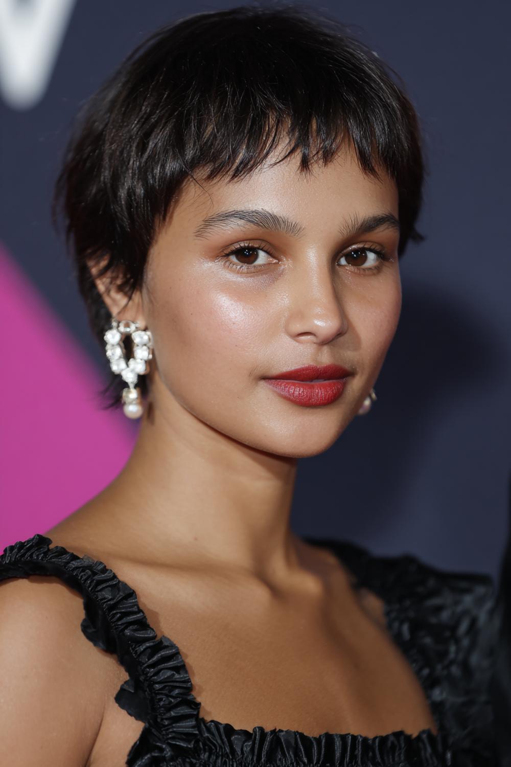 4. Frische Haar Ideen 2026: Micro-Bangs zum glatten Pixie