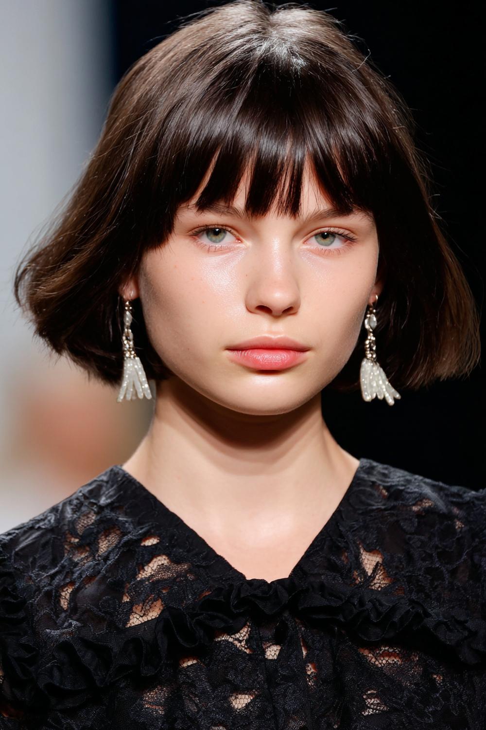 15. Kurzfrisuren 2026 Frauen kurz: Bowl-Cut-Revival mit weicher Rundung und transparenten Spitzen