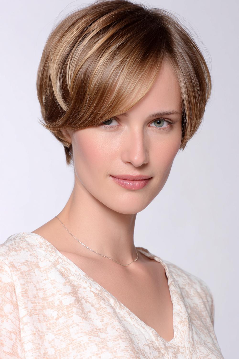 19. Kurzfrisuren 2026 Frauen kurz: Graduated Bob mit gestapeltem Hinterkopf und schmaler Front