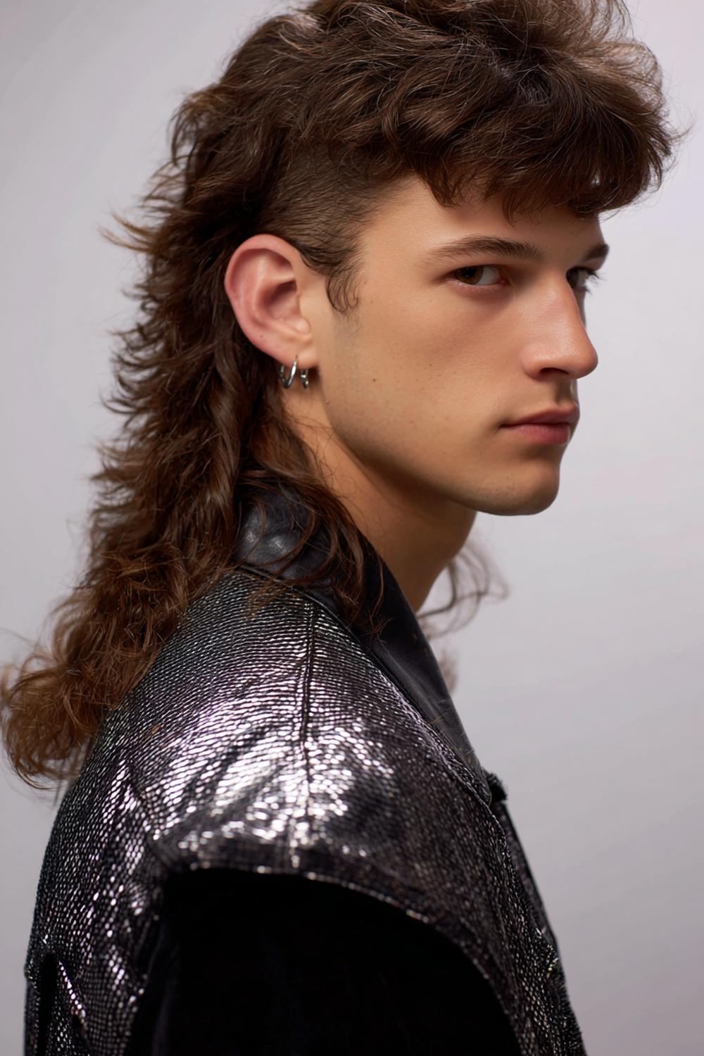 5. Frisuren 2026 Männer: Modern Mullet mit weichen Spitzen