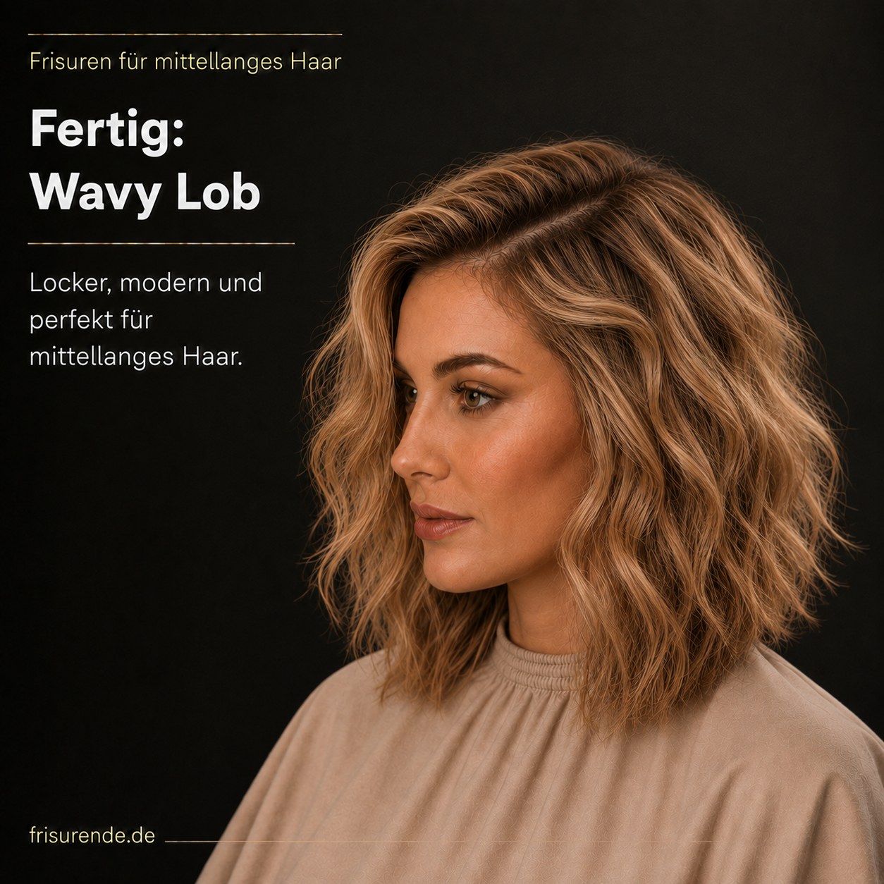 Wavy Lob - Die Perfekte Frisur Für Mittellanges Haar