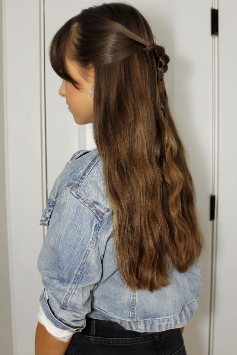 Blitzschneller Half-Up Knot