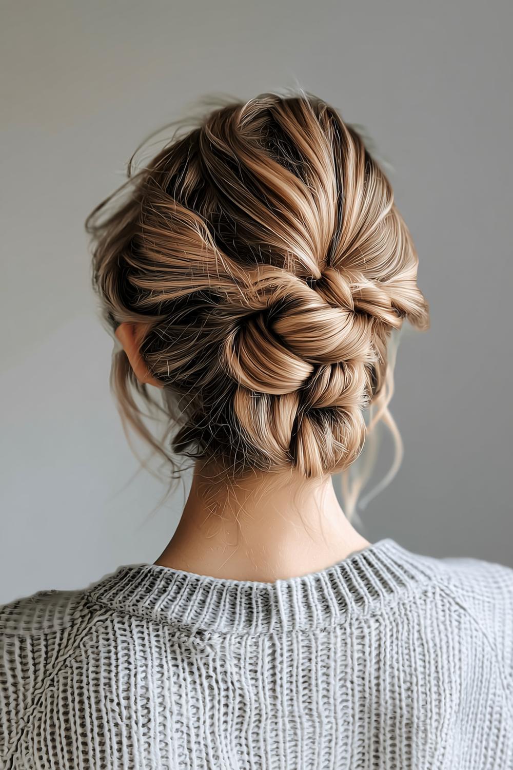Eleganter Low Bun