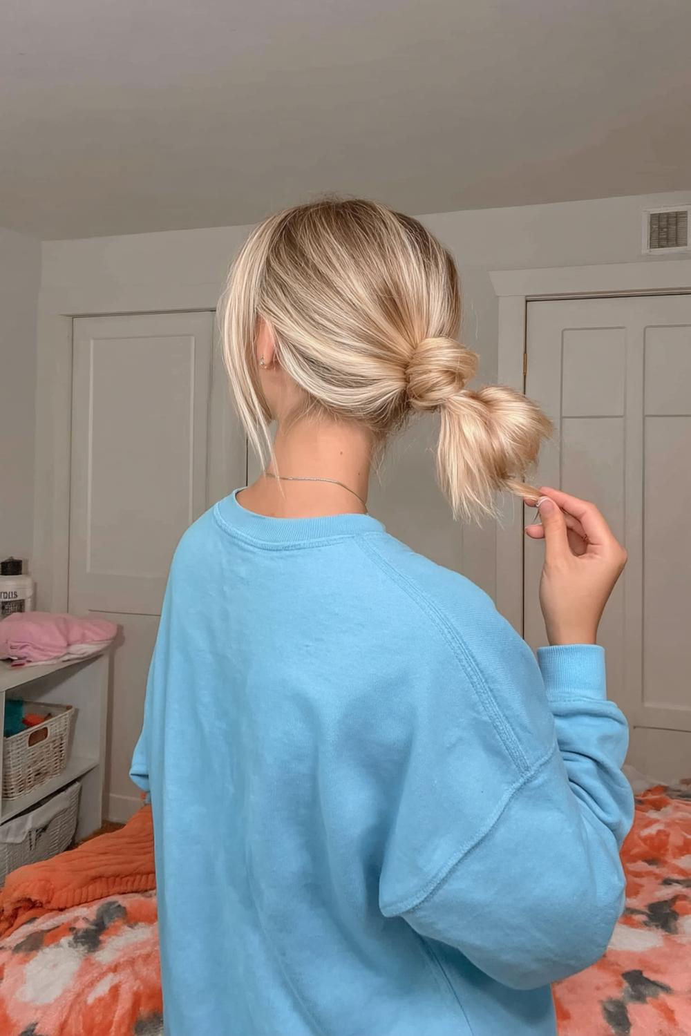 Halb-offener Twisted Style