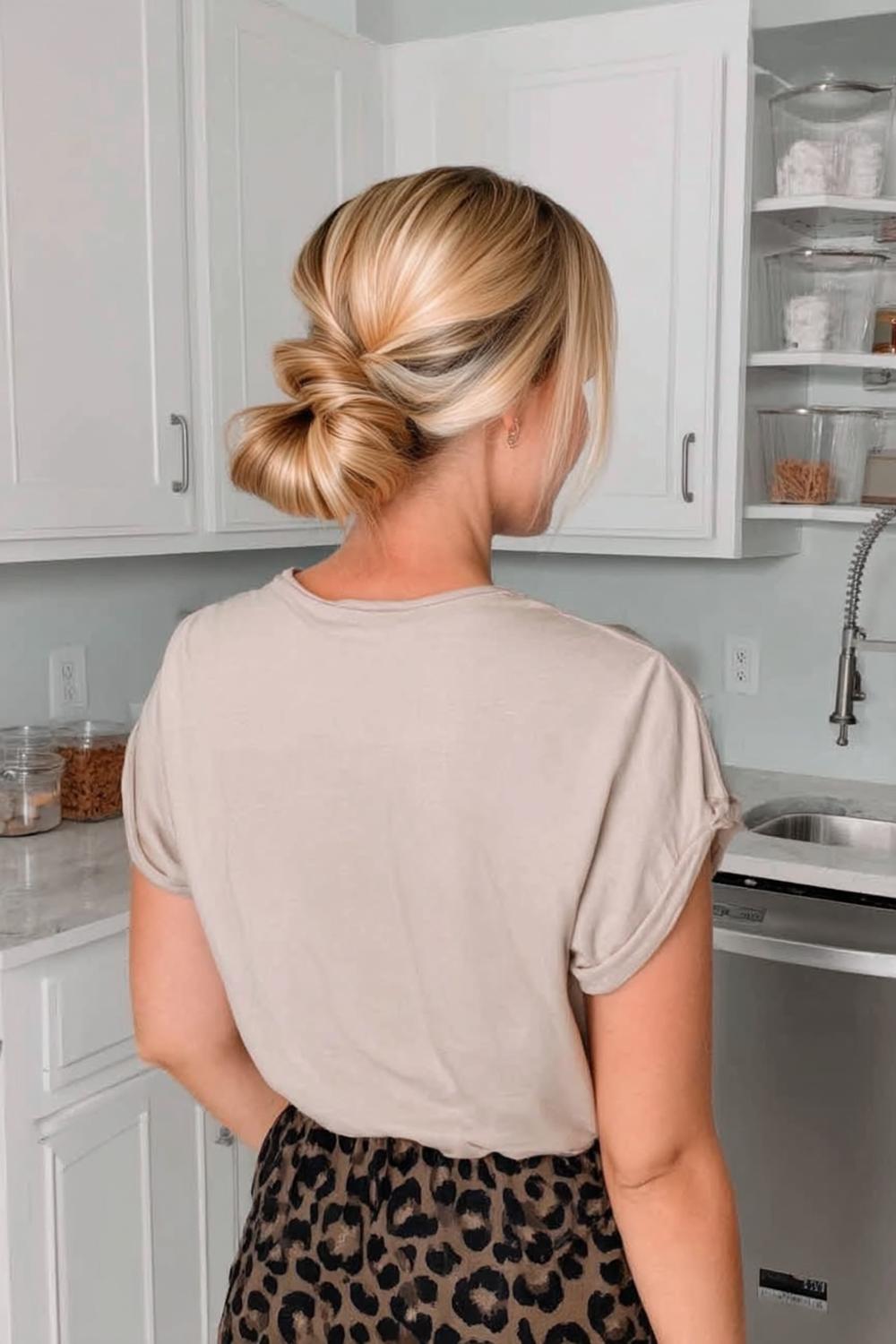 Sportlicher Doppel-Pferdeschwanz