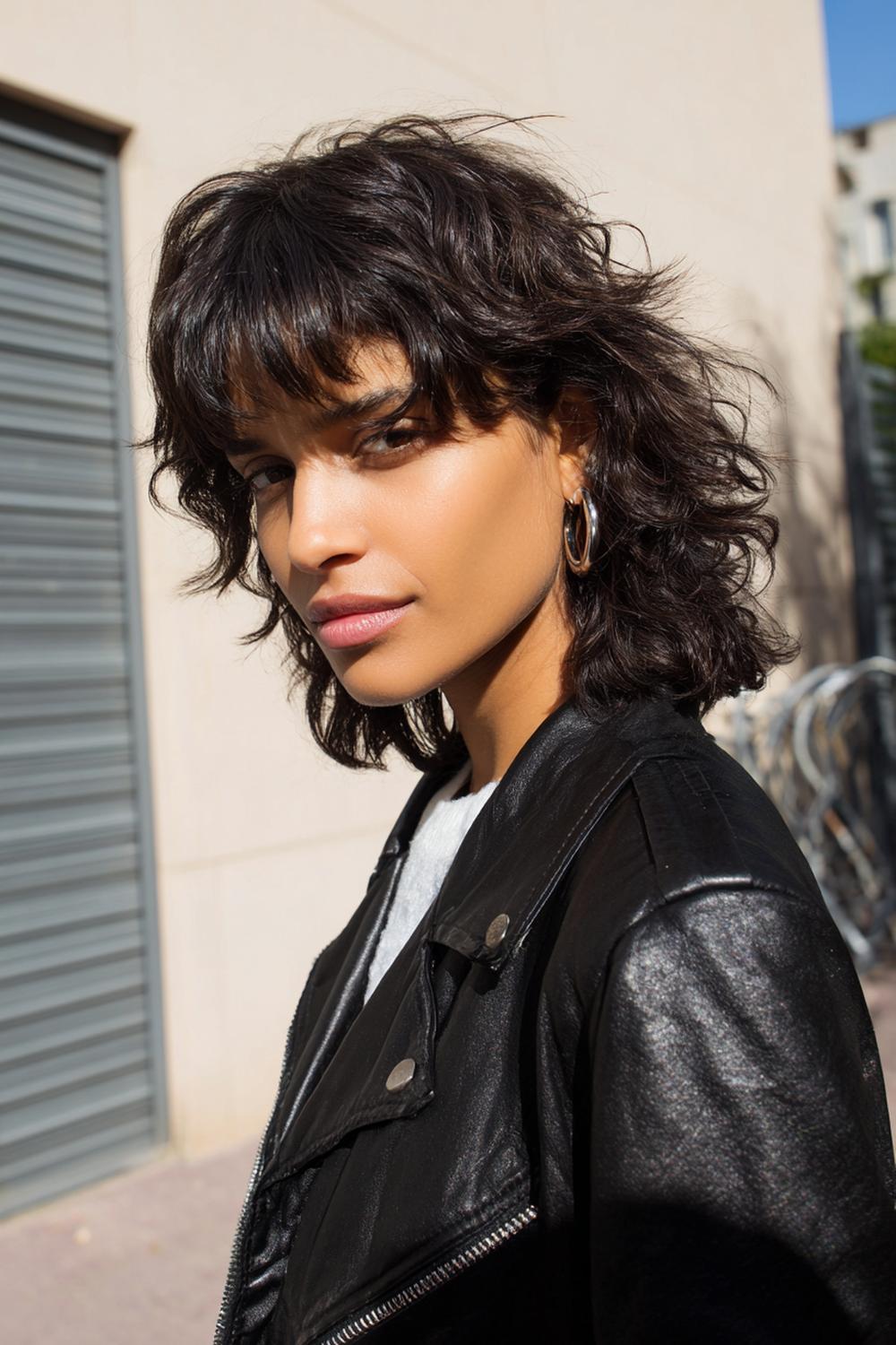 10. Haartrends 2026: Modern Shag mit texturierten Spitzen und lässigem Rock-Chic