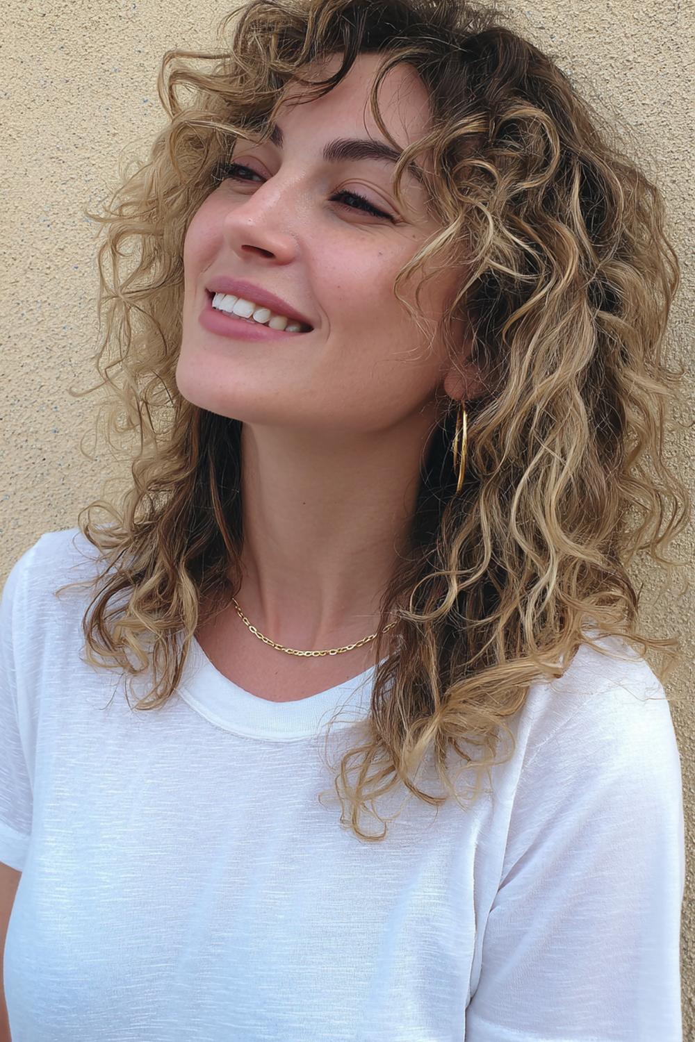 11. Haartrends 2026: Curly Shag für Locken mit definierter Krone und federnden Ringeln