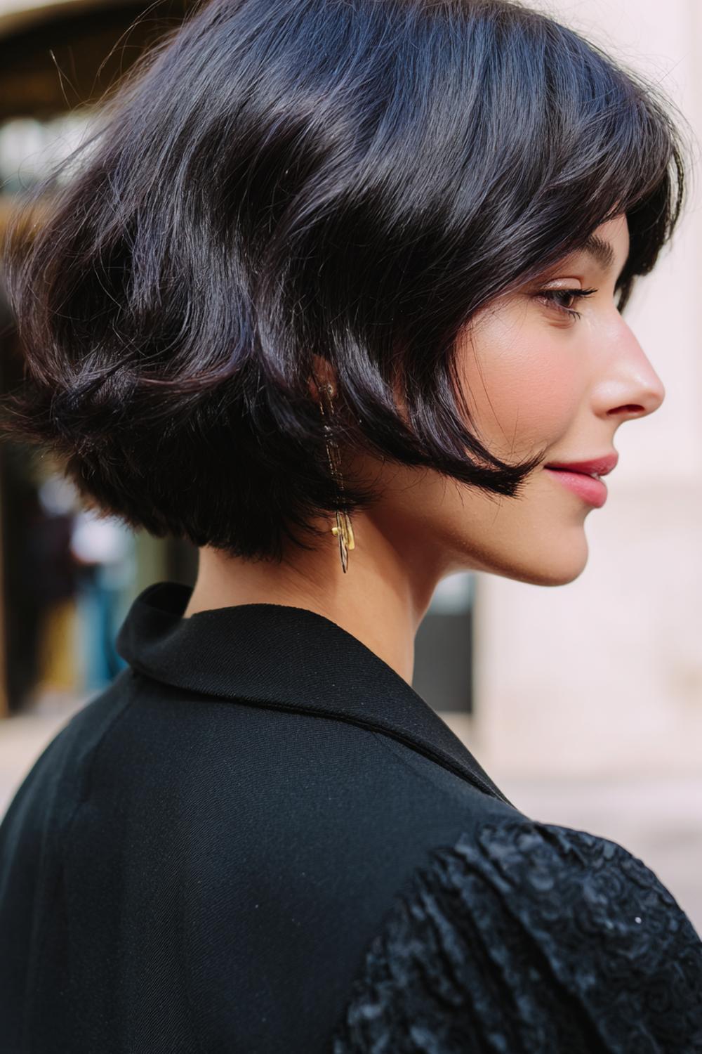 2. Haartrends 2026: Soft-Curved French Bob mit abgerundeten Spitzen und zarter Kontur