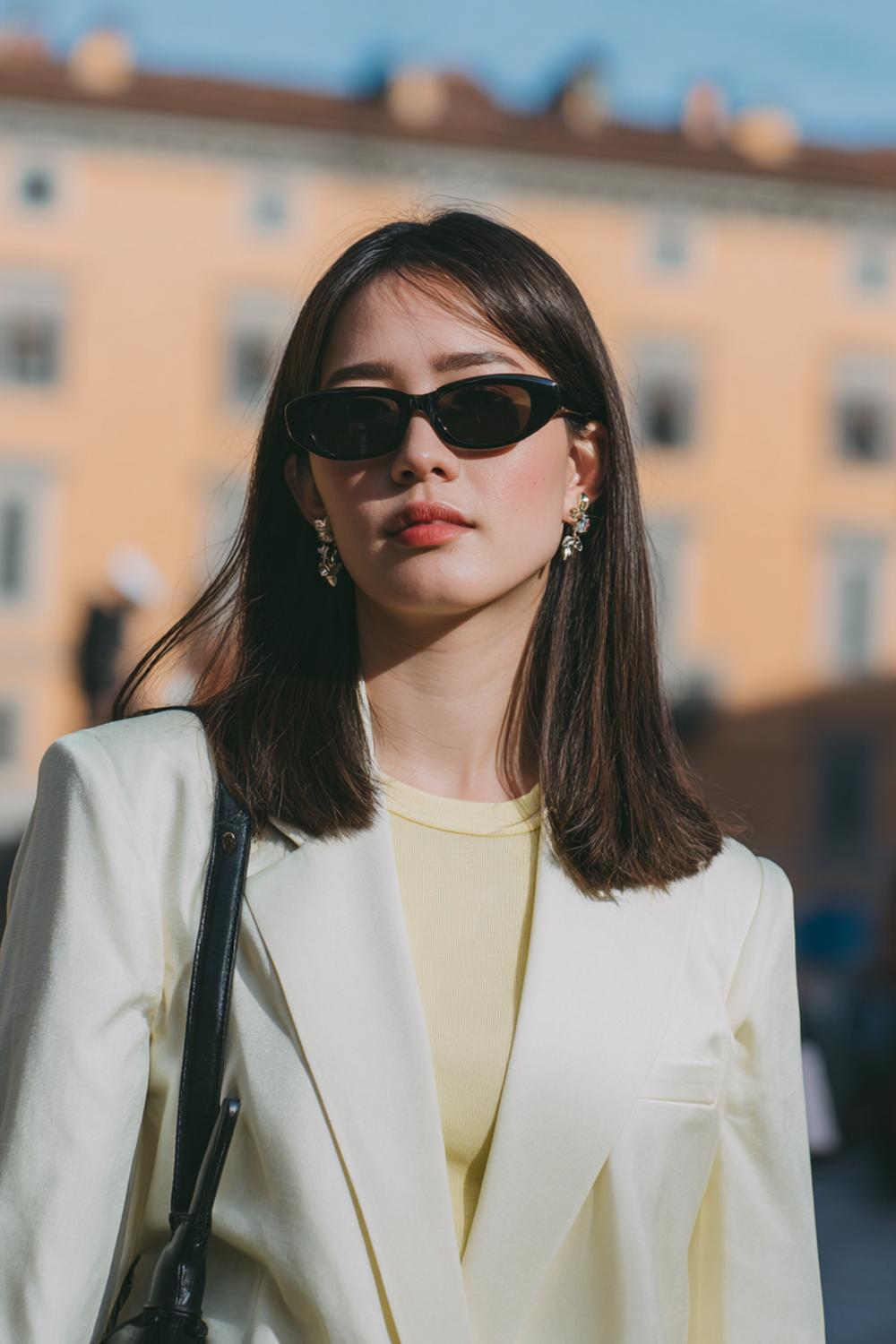 3. Haartrends 2026: Blunt Lob auf Schlüsselbeinlänge mit minimalen Layers und Clean-Look