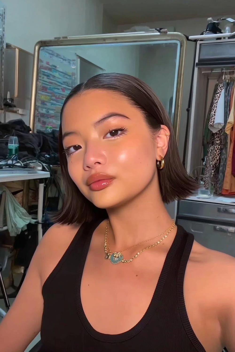 Sleek Bob mit perfektem Finish