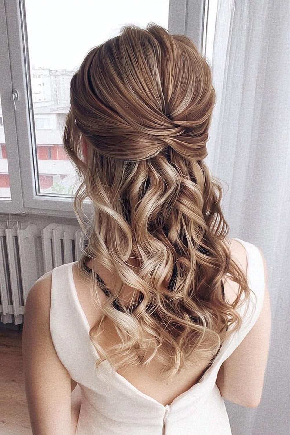 Romantische Locken-Kaskade