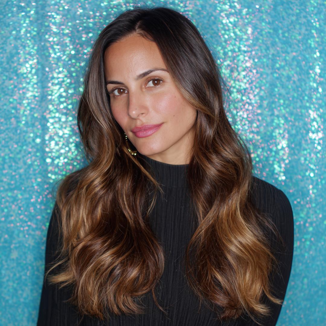 ## Tiefer Braunton mit warmem Verlauf