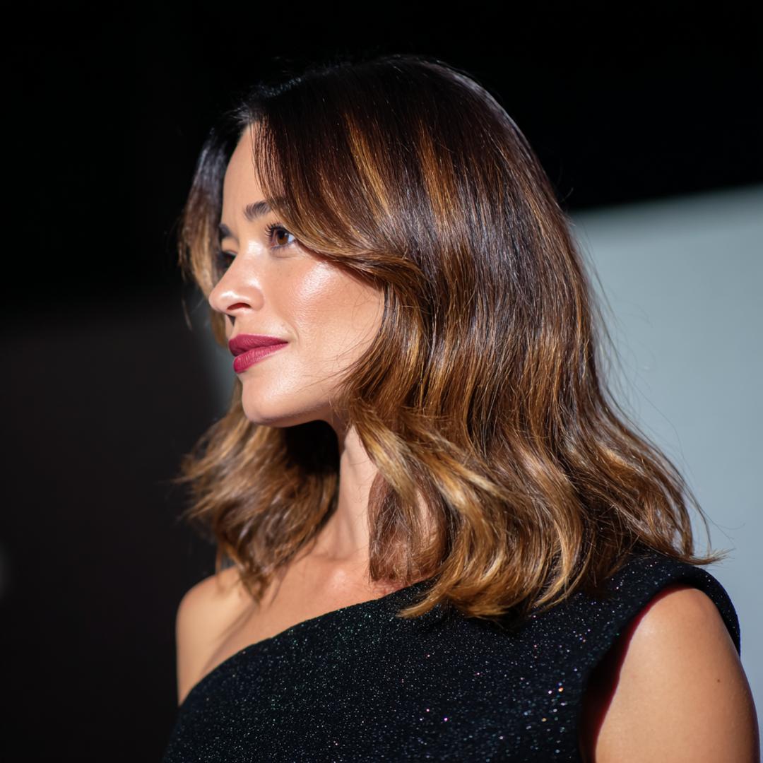 Lob mit weichem Karamellverlauf