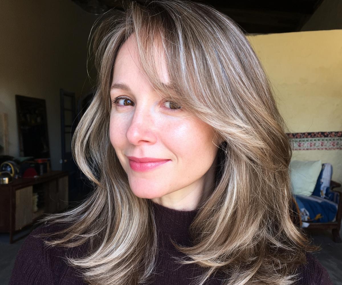 Ash Dark Blonde Layers