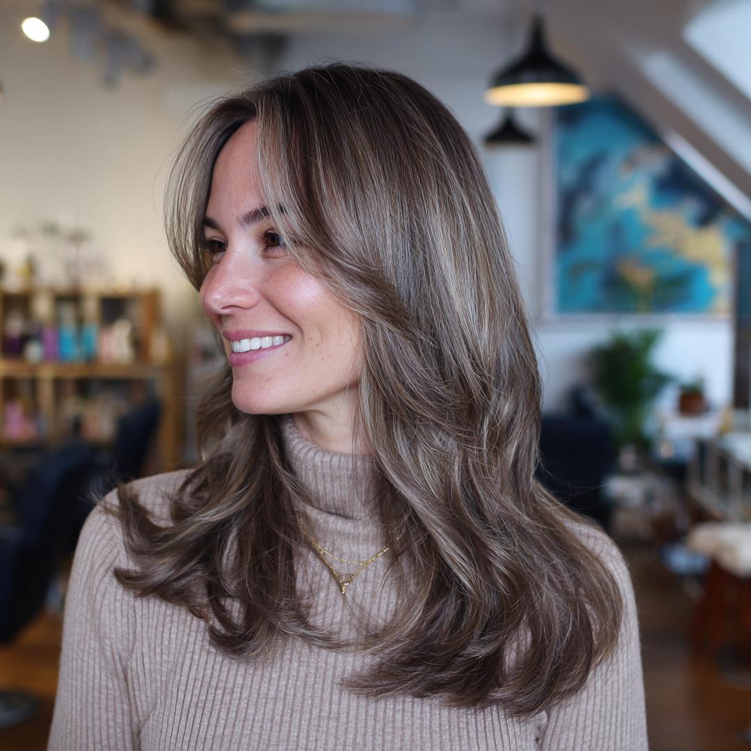 Cool Dark Blonde Layers