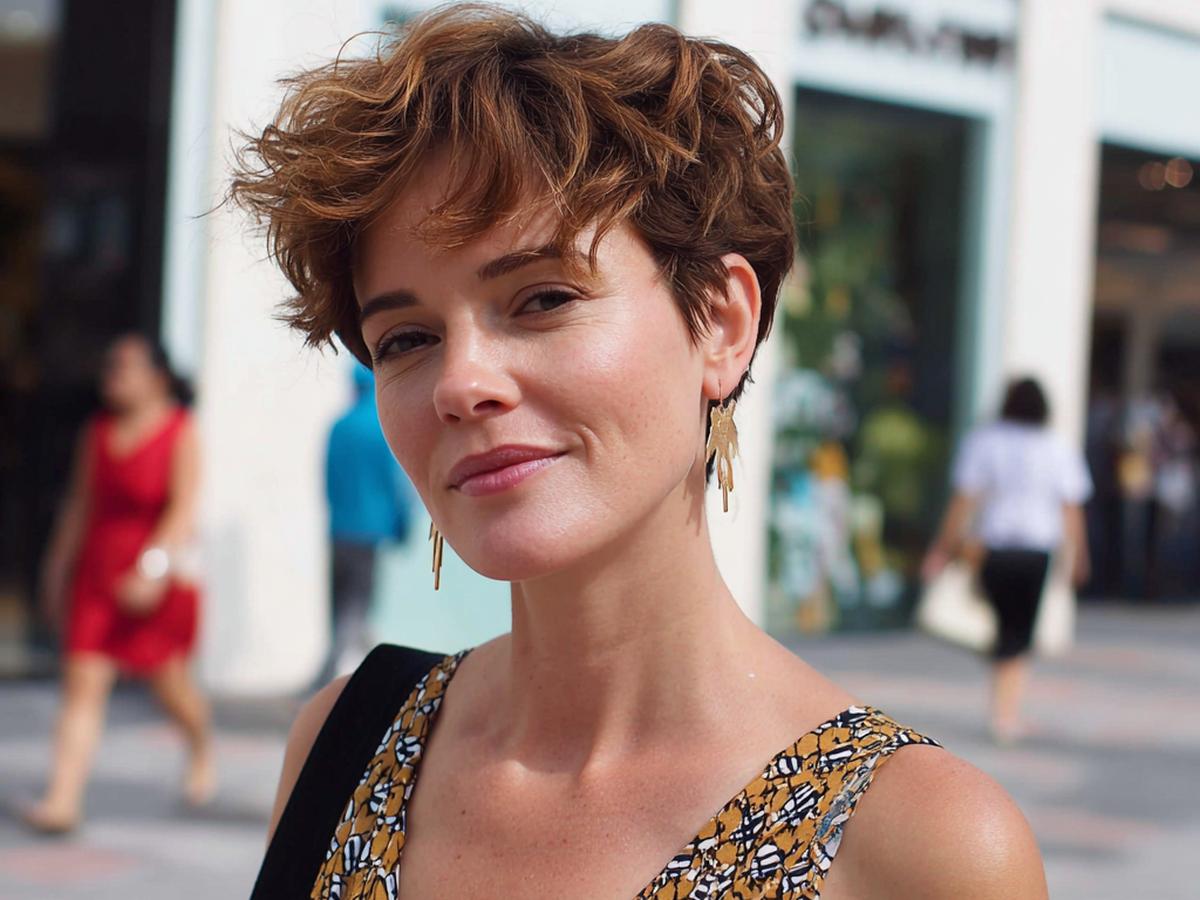 14 Fransige, Pflegeleichte Kurzhaarfrisuren für Frauen – frech und alltagstauglich