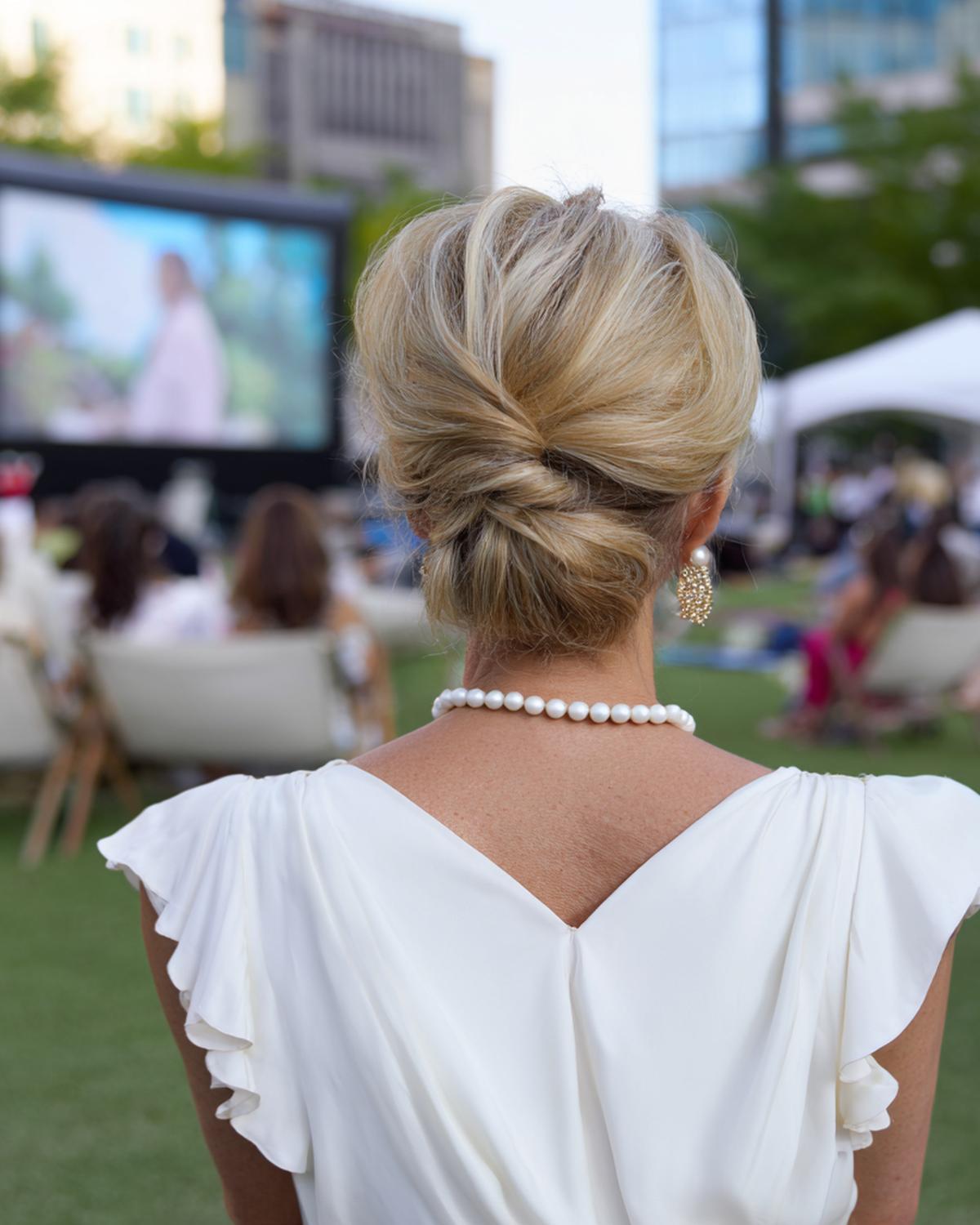 Blonder Französischer Twist