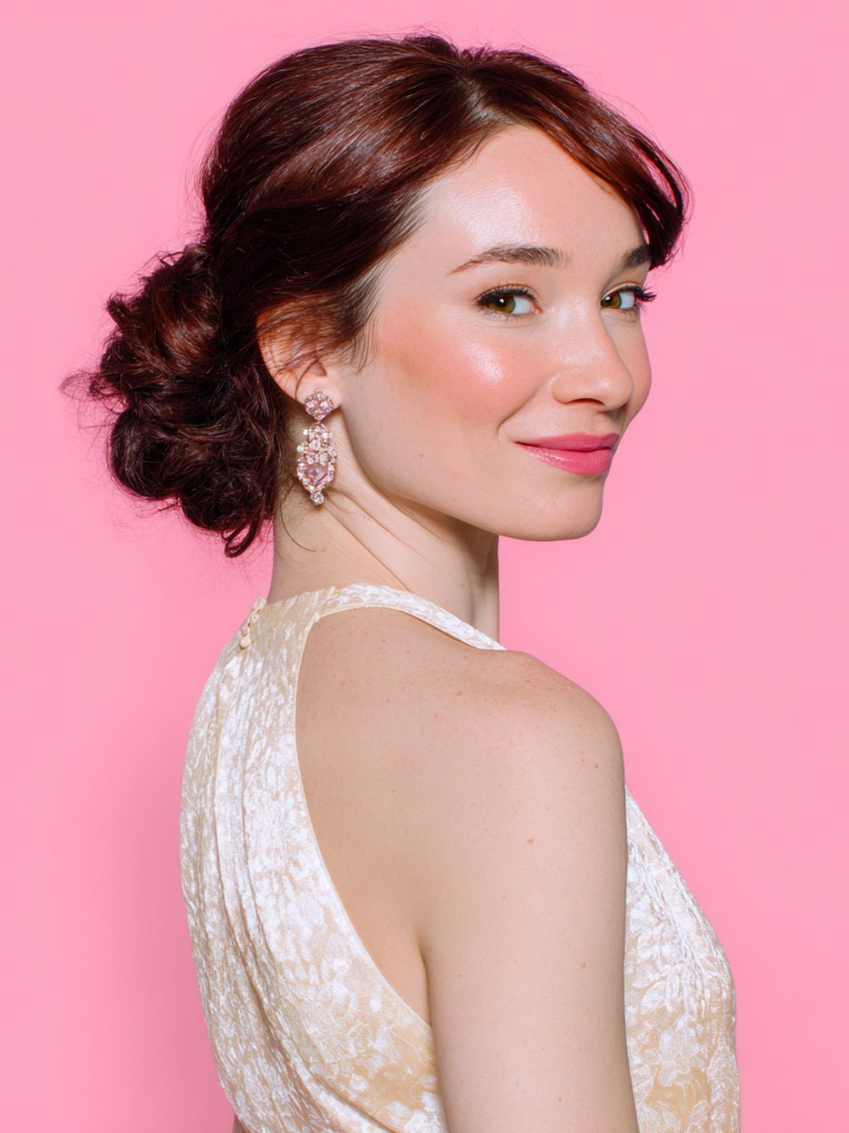 Nackendutt Kupferbraun Mit Pony