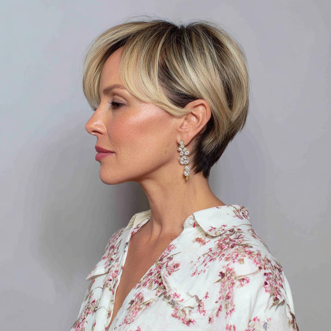 Pixie-Bob mit sanftem Seitenfall