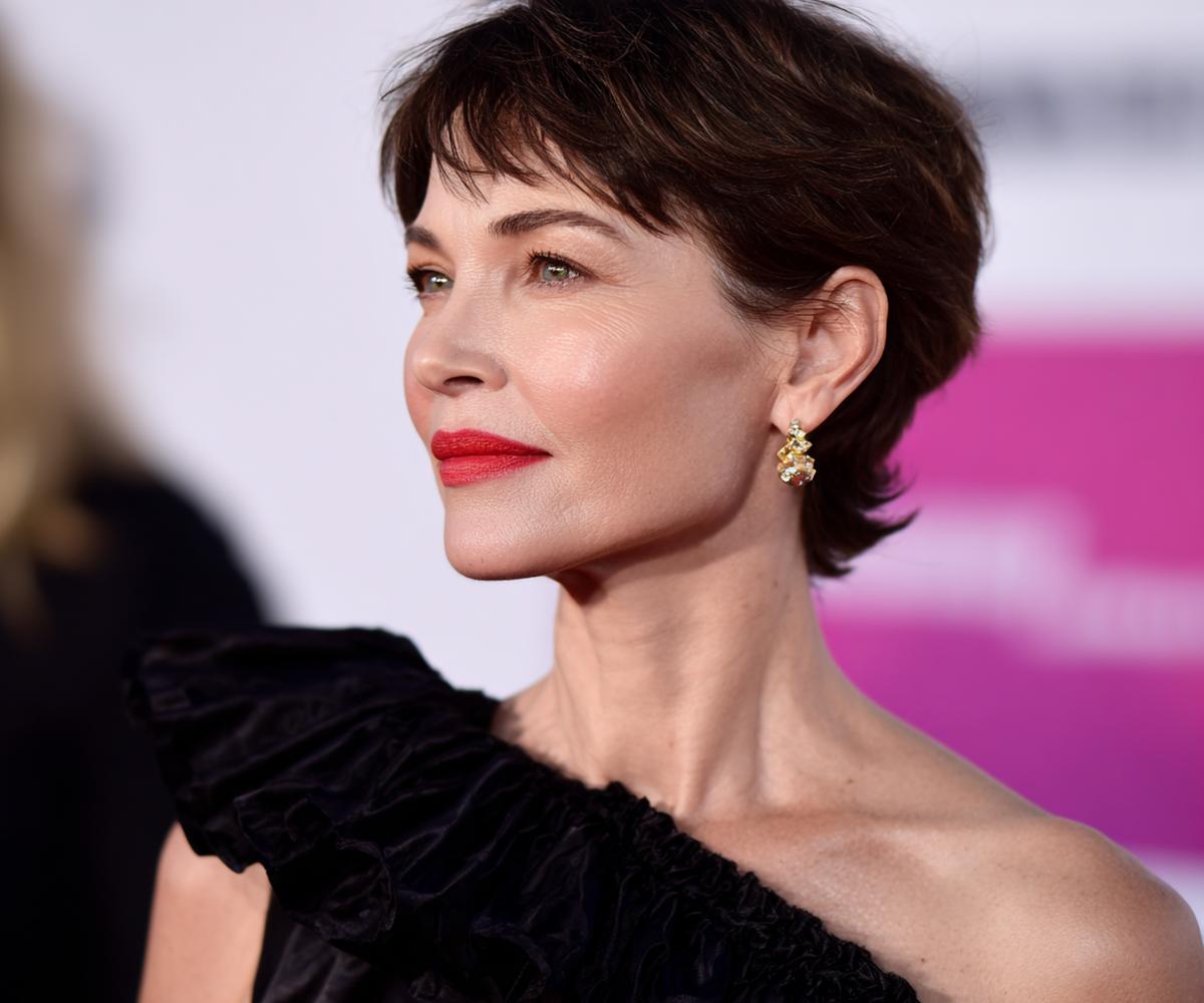 Gestufter Kurzhaarschnitt für 50+