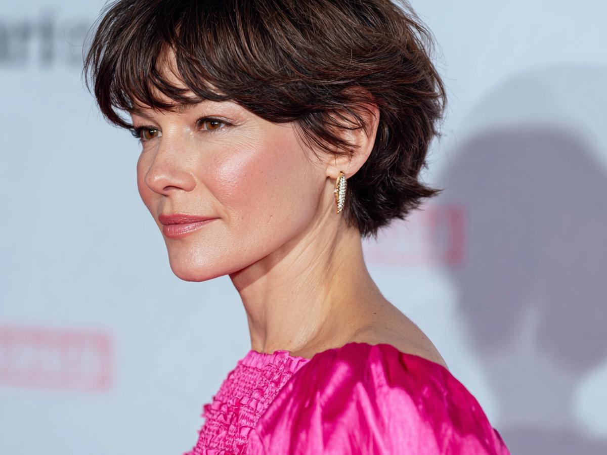 Moderner Shag-Pixie für Frauen 50+