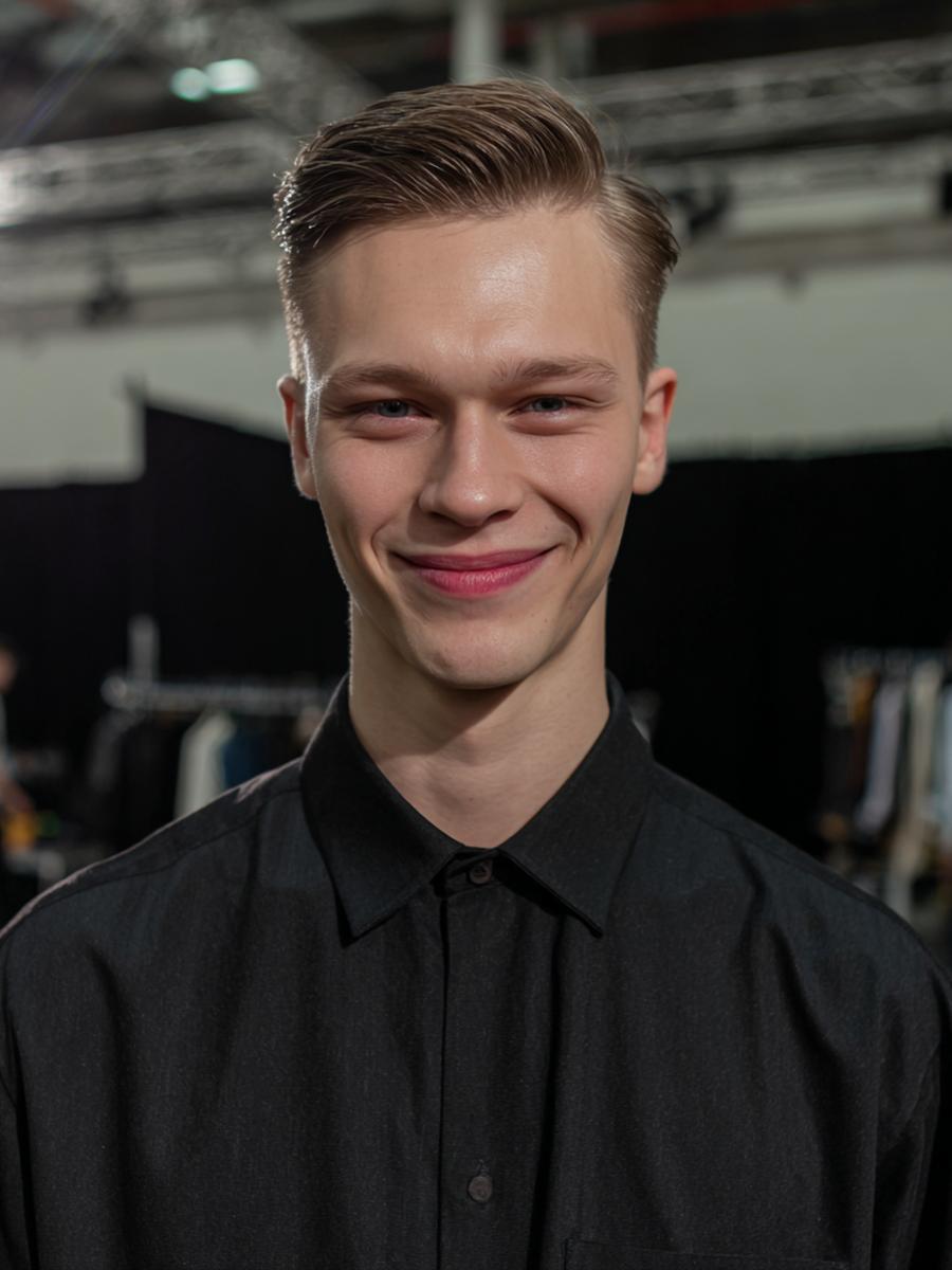 Seitenscheitel Glatt Kurz