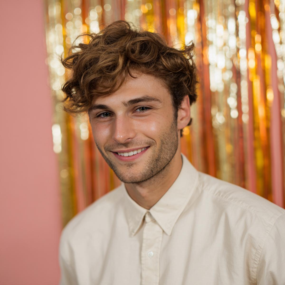 Lockiger Kurzschnitt Mit Pony