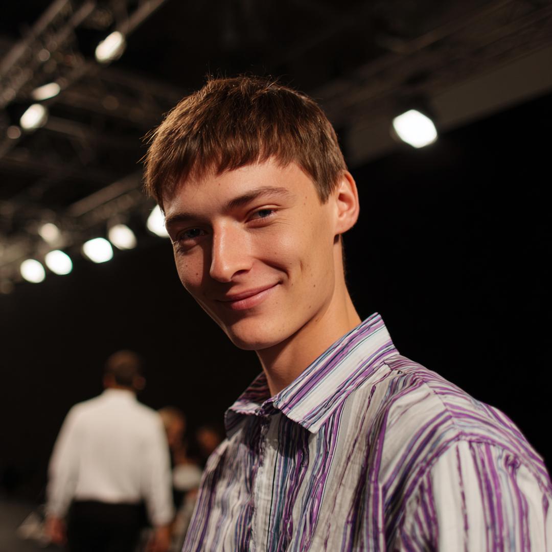 Gerader Pony Kurzhaarschnitt