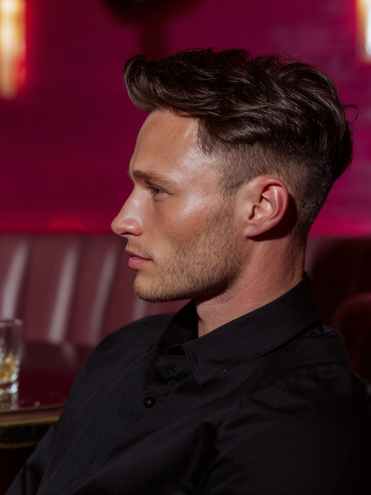 Seitlich Kurz Mit Tolle