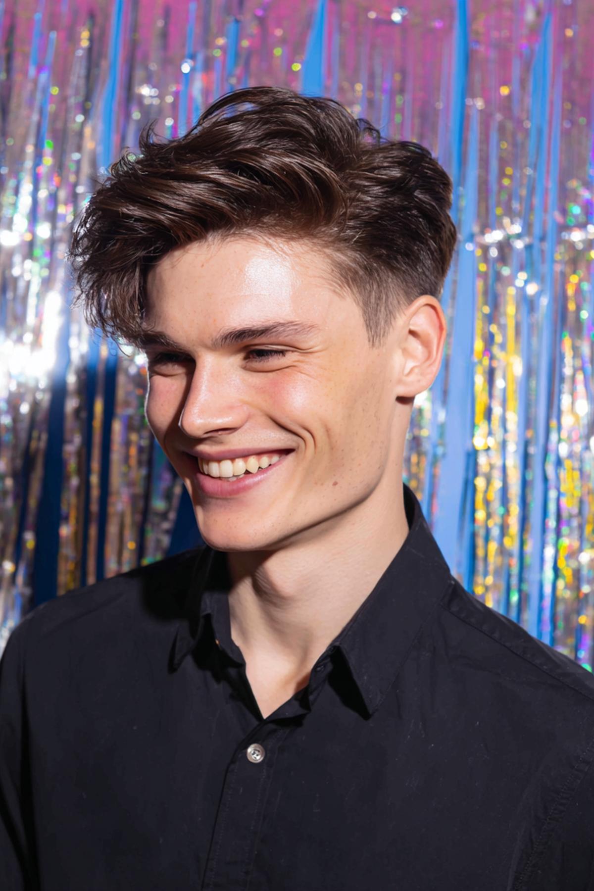 Texturierte Tolle Mit Fade