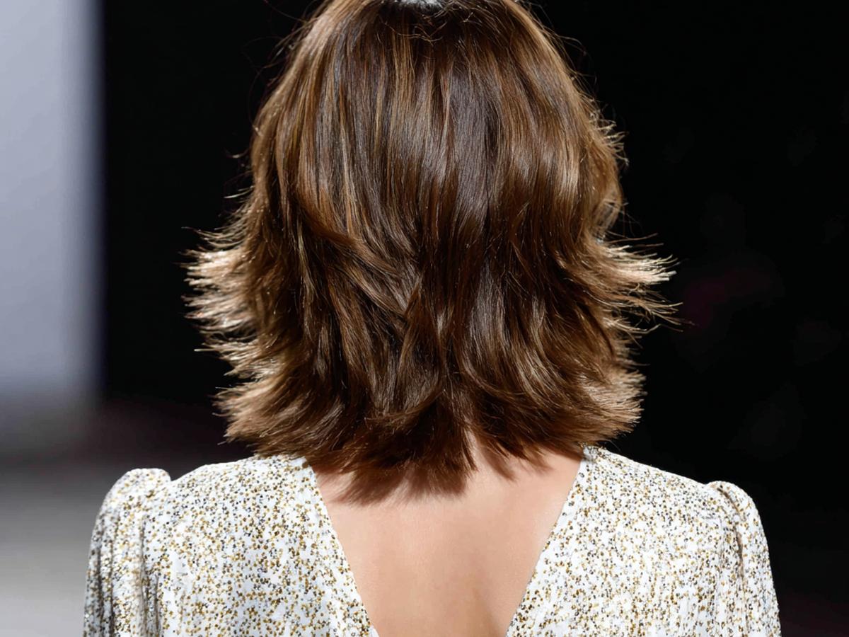 Texturierter Lob mit sanften Stufen