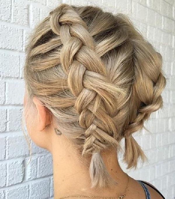 Holländischer Zopf kurze Haare