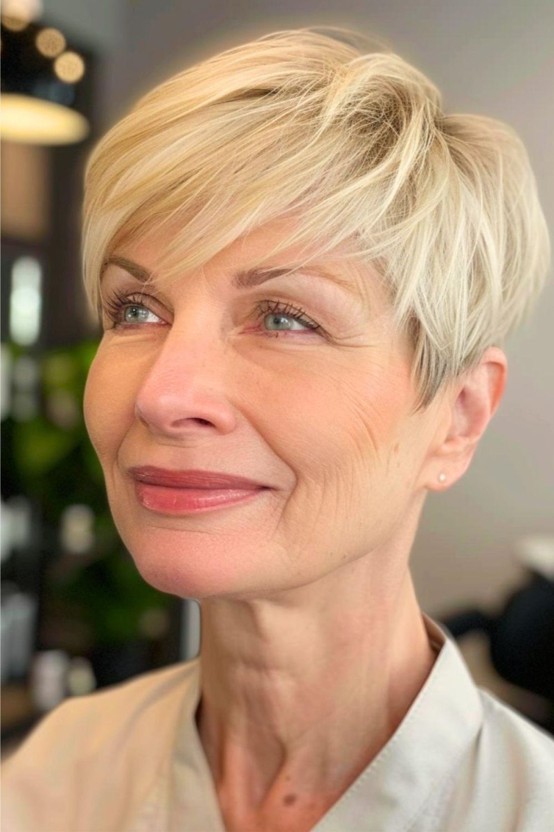 Pixie für feines Haar