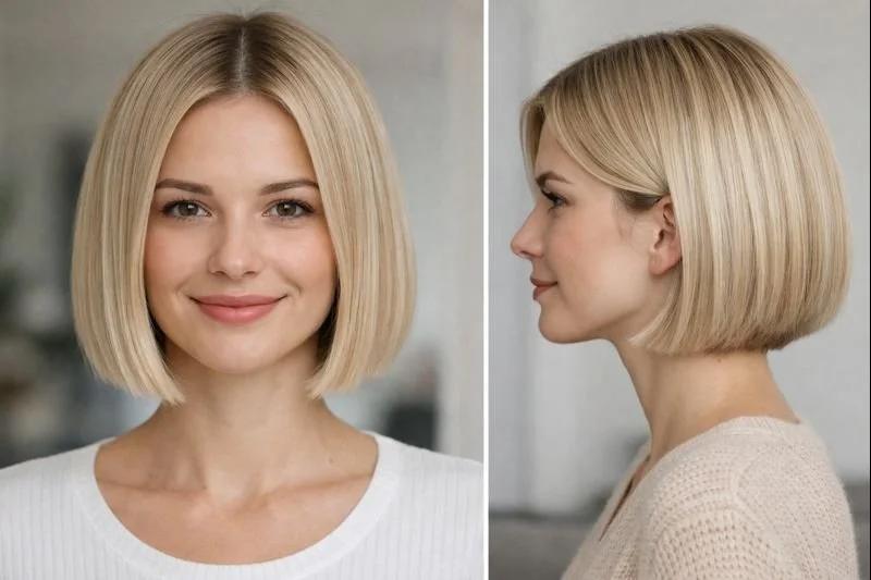 Kurzer Bob Haarschnitt Ideen für moderne Looks