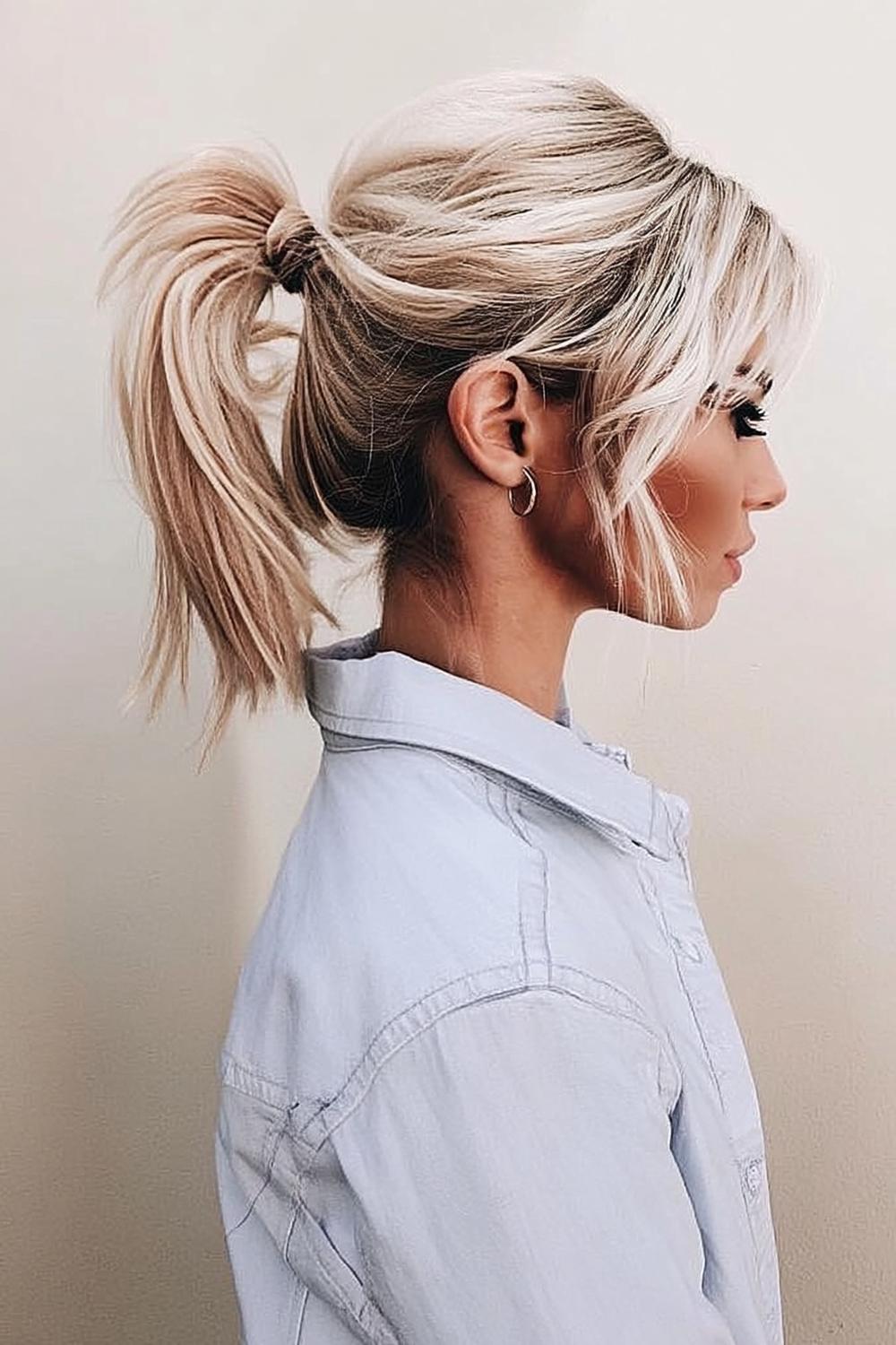 Messy Ponytail Perfektion
