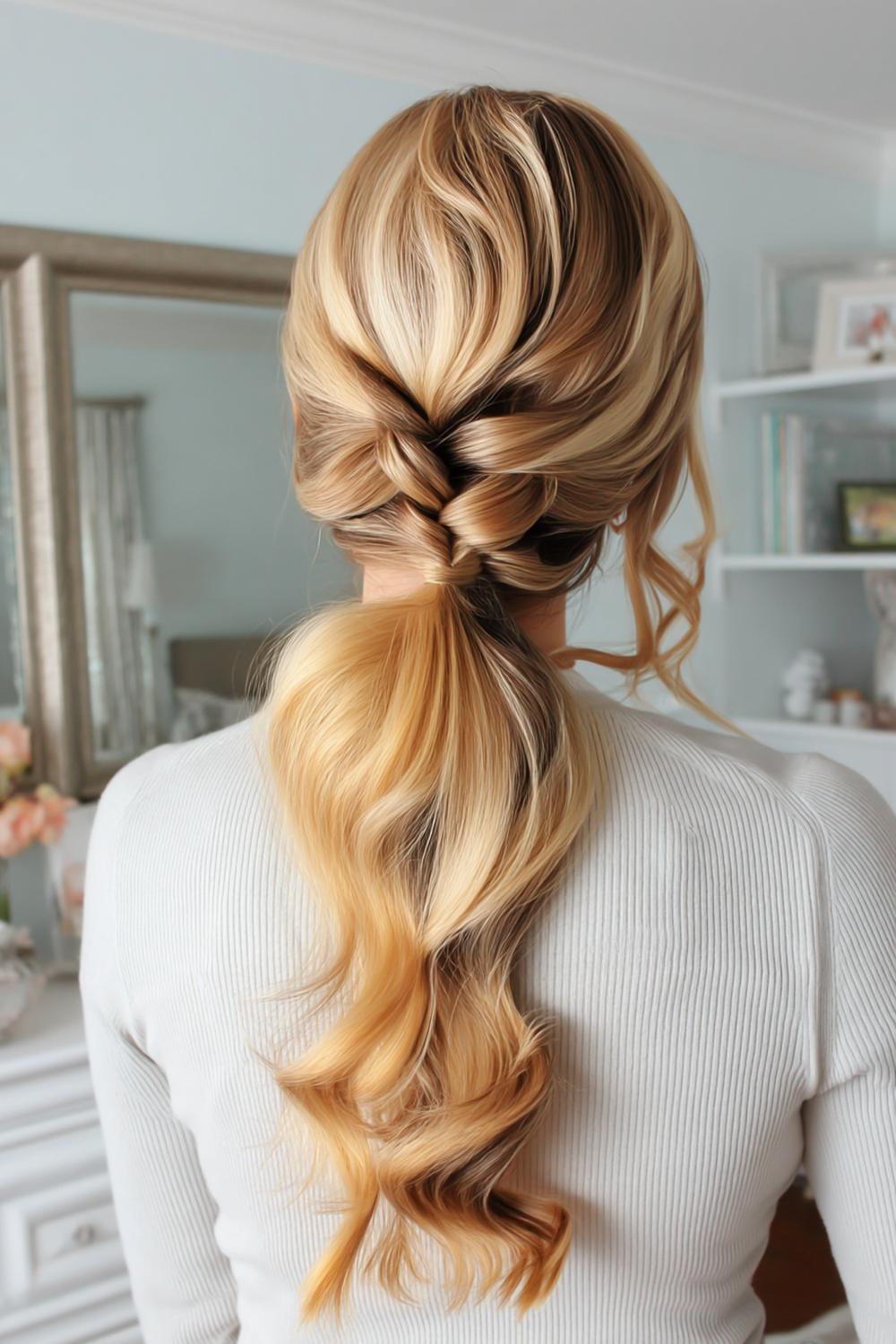 Sleek Ponytail Eleganz