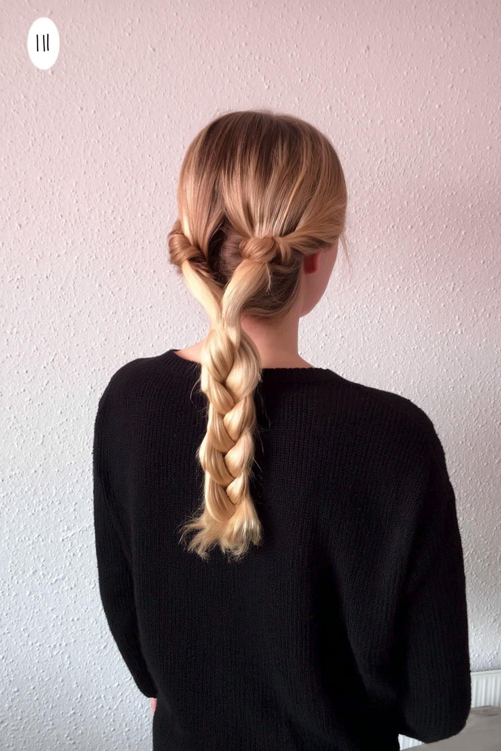 Twisted Side Ponytail