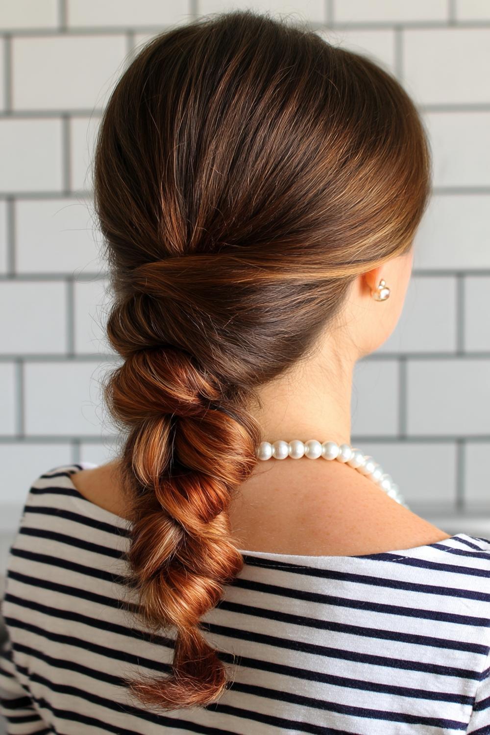 Voluminöser Rope Braid